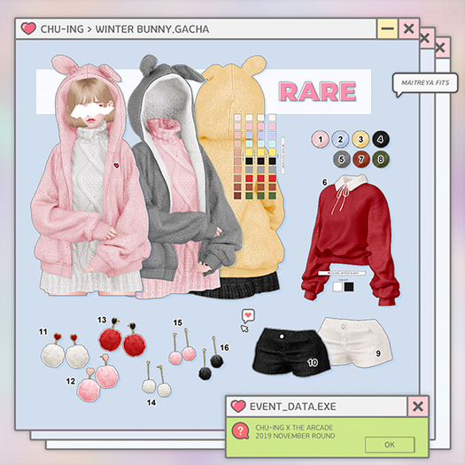 CHU-ING. WINTER BUNNY. 13