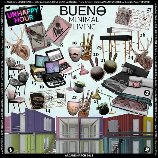 BUENO-Cactus- Black