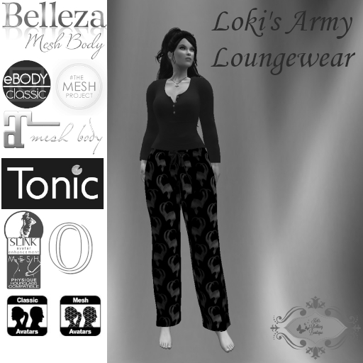 Loki's Army Loungewear (Demo)