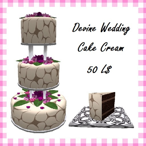 *Cuppy*Cakes* Devine Wedding Cake Cream