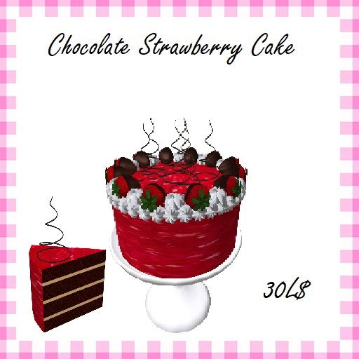*Cuppy*Cakes* Chocolate Strawberry Cake