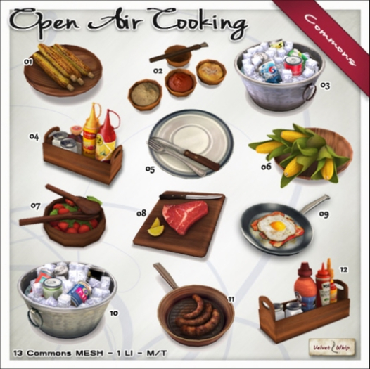 GACHA - [V/W] Open Air Cooking - C06