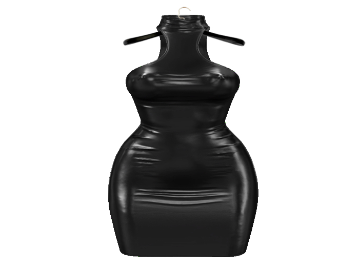 PLASTIX - Apostrophe Dress (Black) - Add me