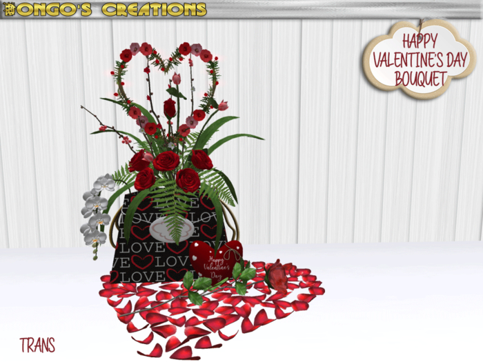 BMC3129 - HAPPY VALENTINE'S DAY - BOUQUET