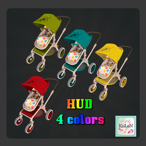 Stroller Texture HUD -4 colors