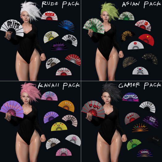 [Ingenious] Hand Fan - FATPACK (wear)