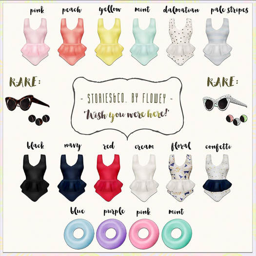 Stories&Co. by Flowey / Retro Floatie - Pink