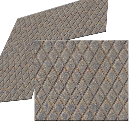 old metal floor with grid texture full permissions