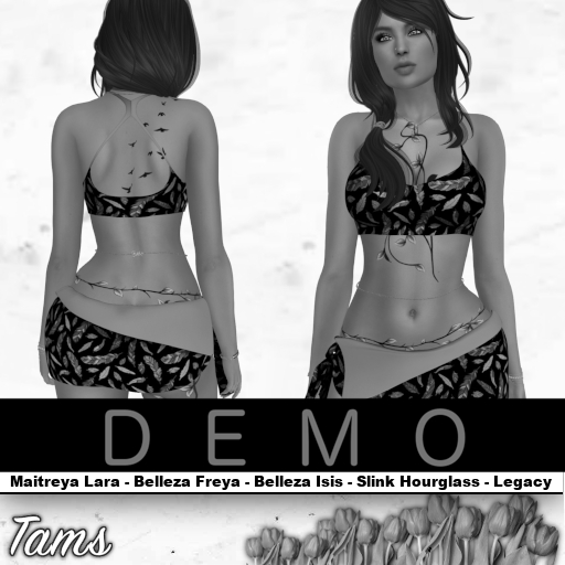 DEMO - Halter Top and Flap Skirt - Slak