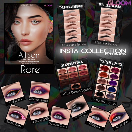 Gloom. - Insta Collection - Allison Skin RARE