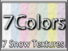 Zoy Texture [ Snow 07 ] Seamless - 7 Colors