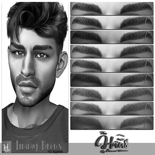 .:the-HAUS:. Timmy HD Eyebrows (LeL) DEMO (homme)
