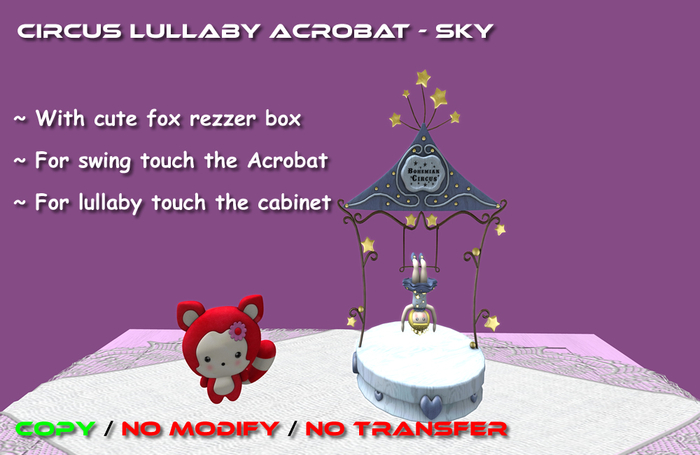 [K&D] Circus Lullaby Acrobat - Sky 