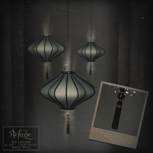 Refuge - Ren Lantern Blue