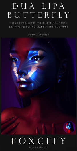 FOXCITY. SkinFX Bundle - Dua Lipa Butterfly