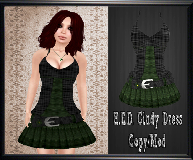 H.E.D. Cindy Dress Green