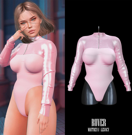 RUVER-Jacket&Bodysuit :: Toy-Rose(M\L)