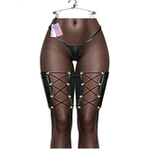 Elegance Boutique - "Tuan" - Panties & Harness - Black KUPRA / Legacy & Perky / Maitreya & Petite / Bellez
