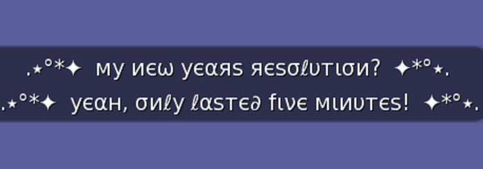 :: MG ::  My New Years Resolution? - Gesture (with Sound)