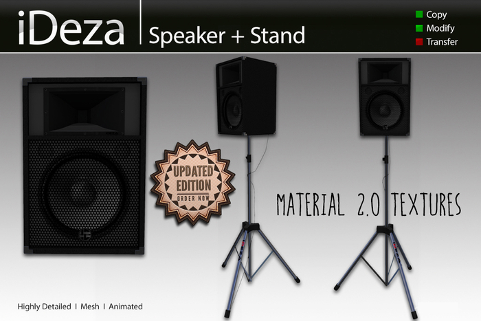 IDEZA - Speaker  on a Stand
