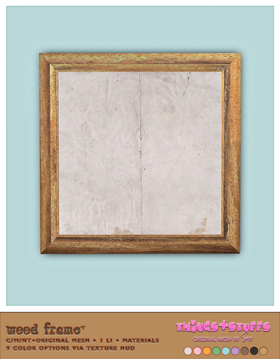 things&stuffs [wood frame] 