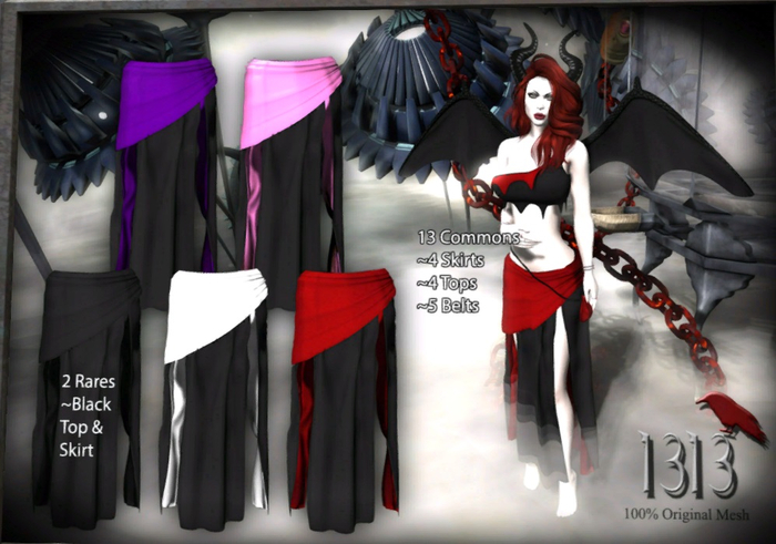 (*<*) 1313 Malifae Top - White