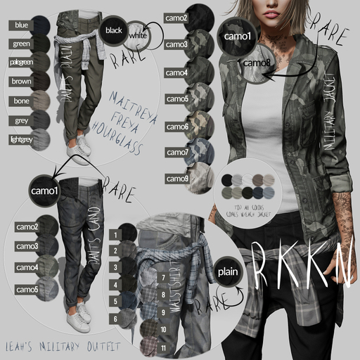 RKKN. Leah's WaitShirt Plain RARE/Freya