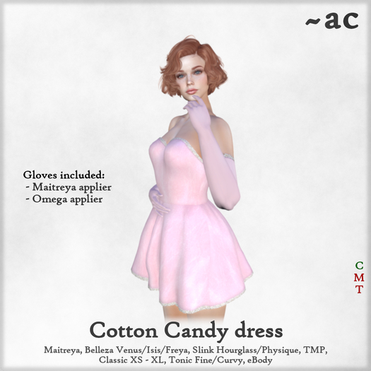 ~AC Cotton Candy dress (boxed)