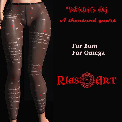 [RiasArt]-Valentine tights-a thousand years-BOM/OMEGA