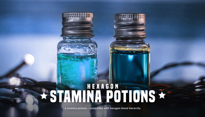 HEXAGON stamina potions