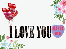 [AE[ Gift Shop - ILU Marry Me
