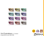 Avril eyemakeup colourchart
