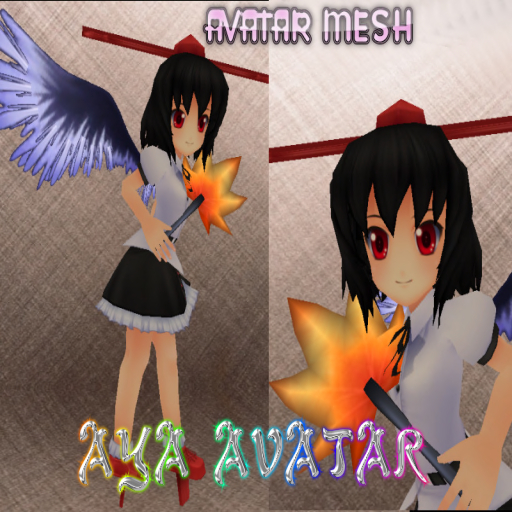 AYA TOUHOU ANIME AVATAR MESH