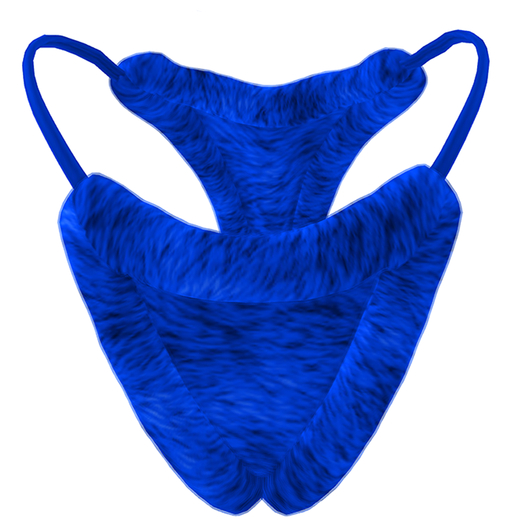 +BLONDS+ The Snow Bunny Thong "Cobalt"