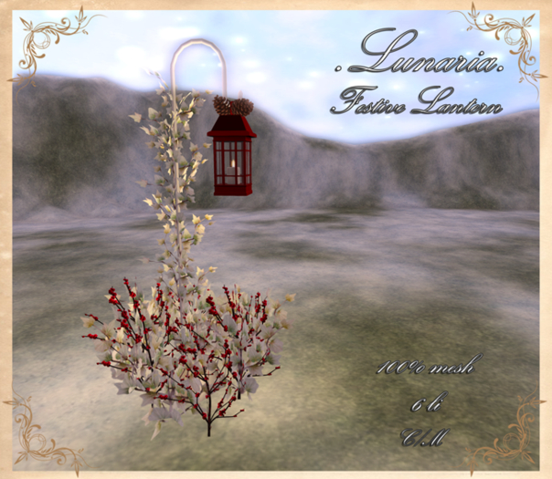 .Lunaria. Festive Lantern 