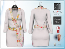 *AGATA* Mayu dress / white