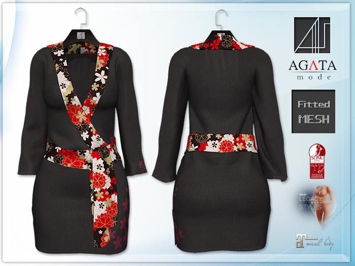 *AGATA* Mayu dress / black