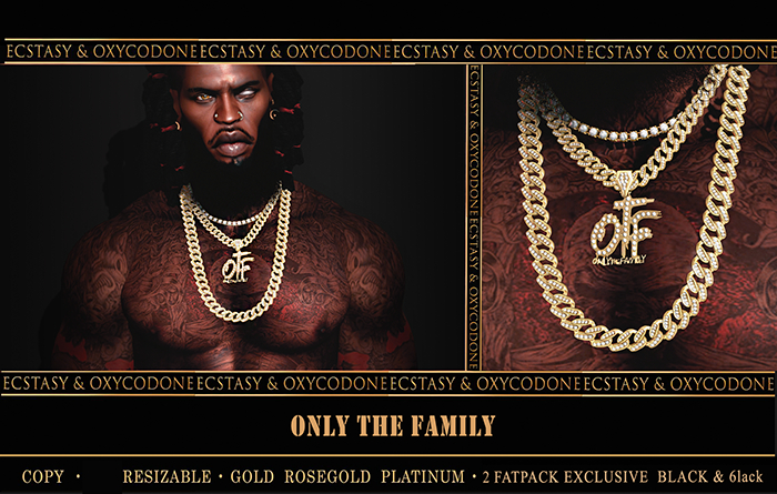 E&O "Only The Family" Rose  Complete Set
