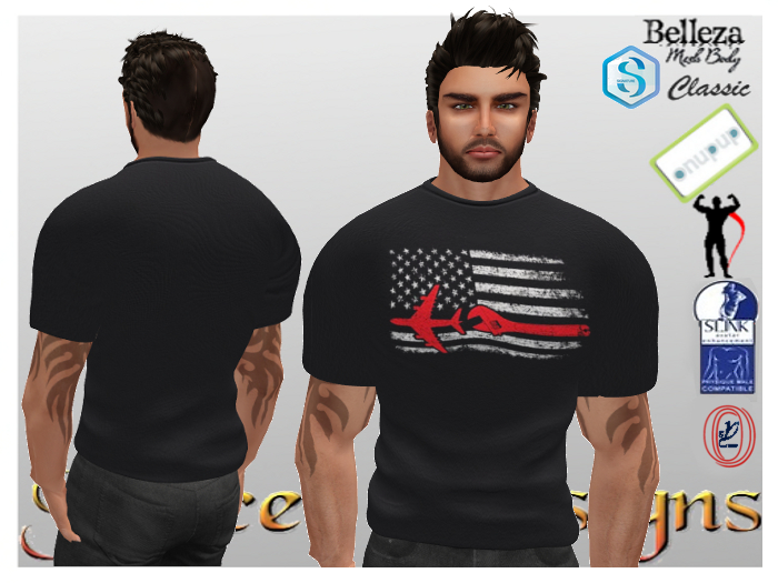 JCD Aviator Mechanic Tee 