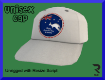 :: RUE :: Aussie Cap - White [Unrigged]