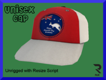 :: RUE :: Aussie Cap - Red & Blue [Unrigged]
