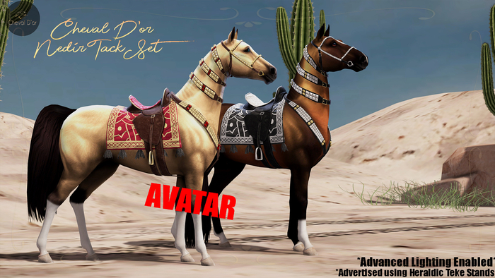 Cheval D'or / Teegle Avatar / Nedir Tack Set.