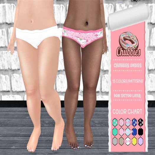 CHUBBIES - UNDIES - add to unpack