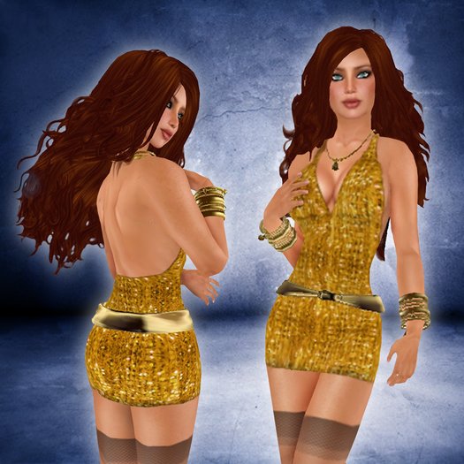 *Lurve* Loves Might Mini - Gold