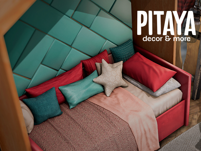 Pitaya - Fun Bed (White)