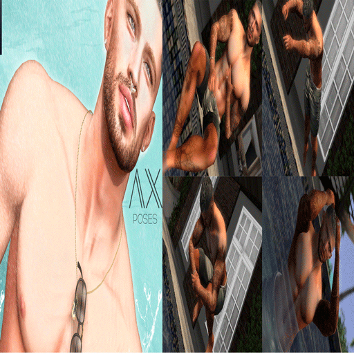 * AD POSES* Pool Poses Man