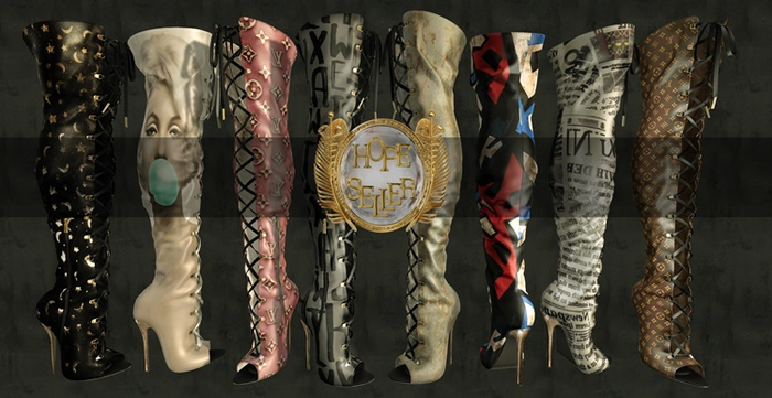 [HS] Goddess Boots  [Extra Cool  Set]