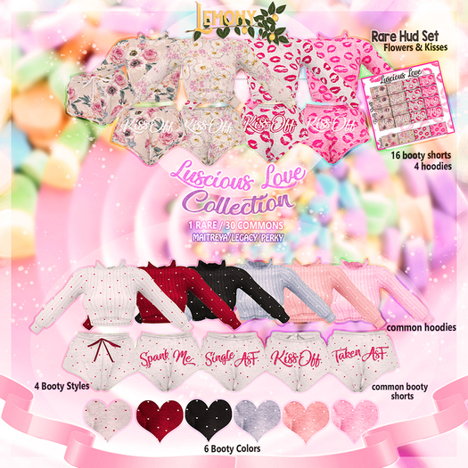 '.Lemony. Luscious Love Booty/peach taken M' 