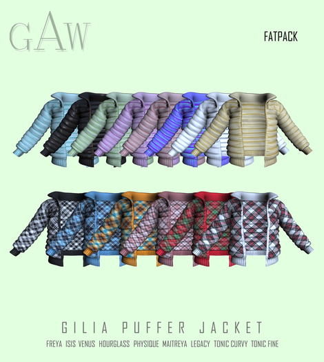 GAW Gilia Puffer Jacket FATPACK