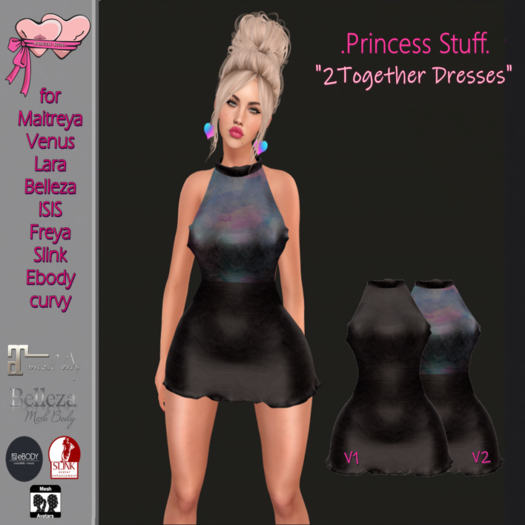 .Princess Stuff. [2Together] Dress *Midnight Lights*_addme